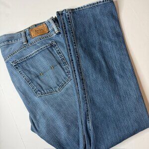 Polo Ralph Lauren Jeans Mens 38x32 Blue 100% Cotton Authentic Dungarees Straight